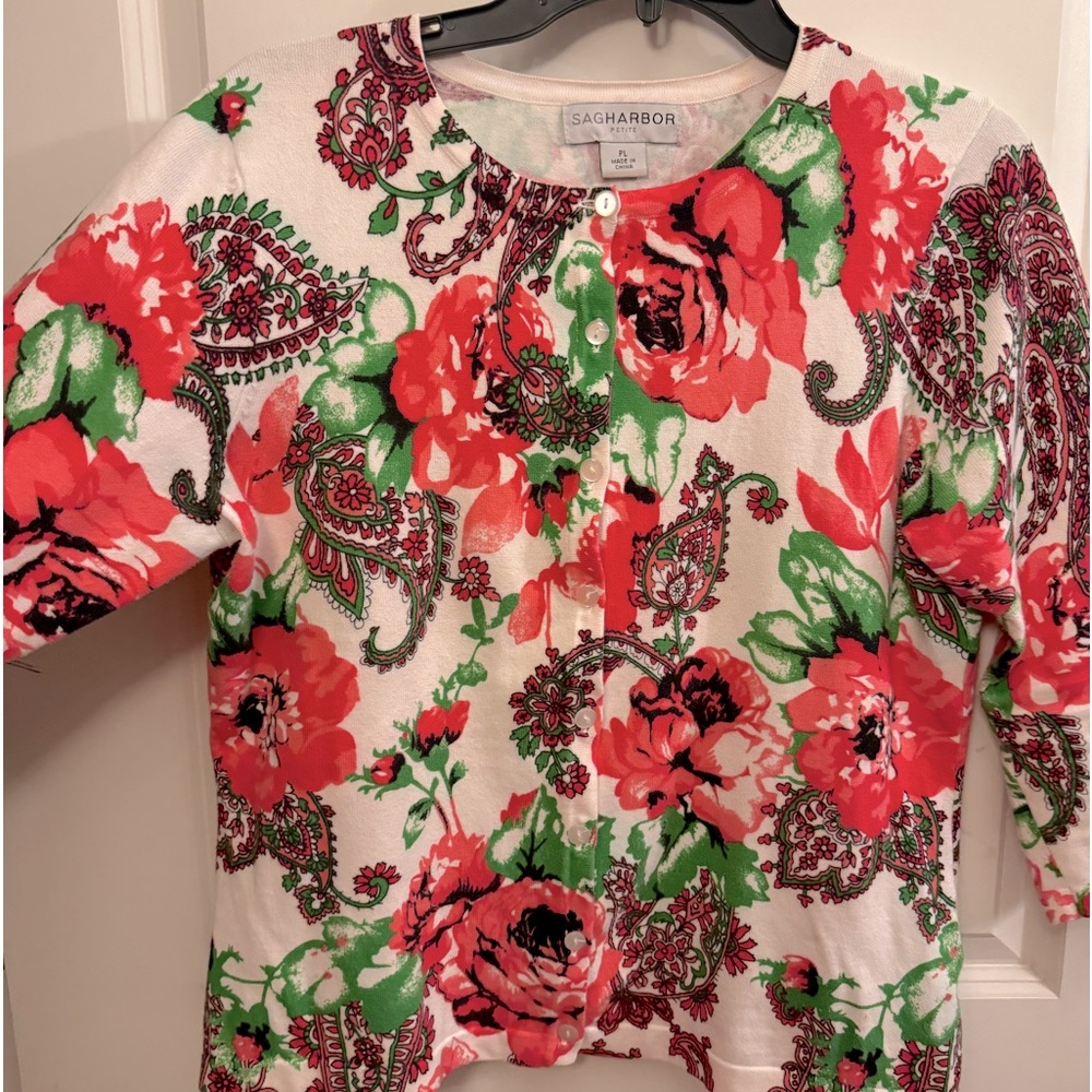 3/4 sleeve cardigan